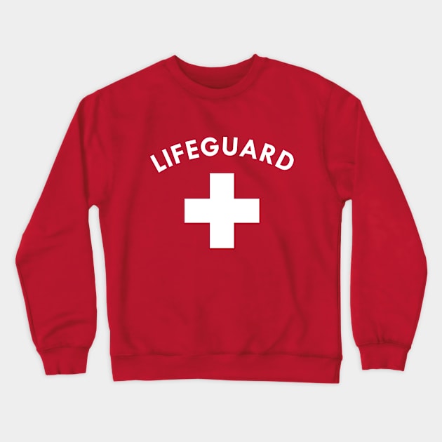 Lifeguard Crewneck Sweatshirt by KC Happy Shop